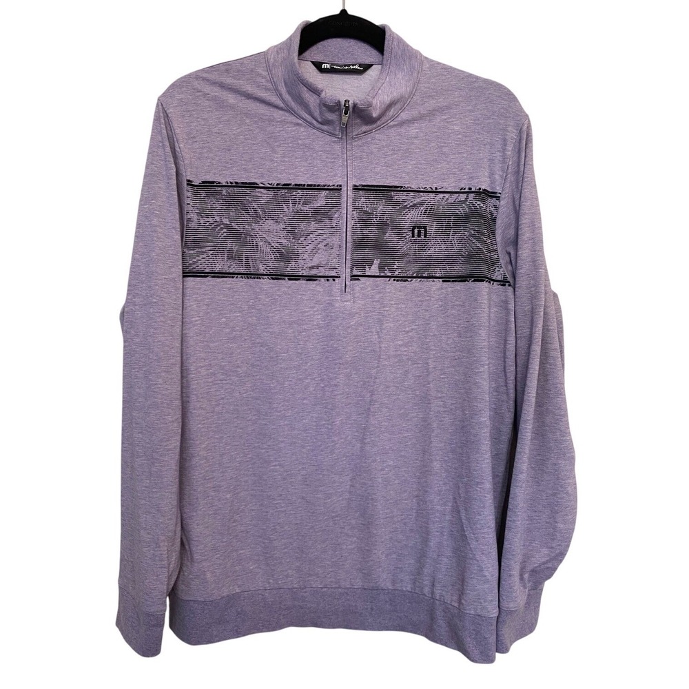 Travis Mathew Floaties Quarter Zip Pullover Size M‎